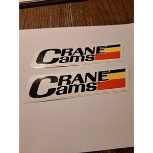 Vintage Rare Original 70s Lot 2 Crane Cams  Hot Rat Rod Race Car Decals Stickers